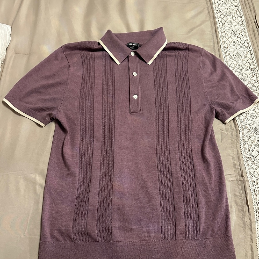 Todd Snyder Cotton Silk Polo